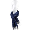 Rotfuchs Men's Winter Scarf Checked Fashionable Multiple Colours 100% Wool