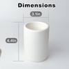 Diatomite Toothbrush Holders for Bathrooms,Drying Stone Electric Toothbrush Holder, Toothpaste
