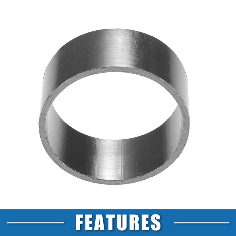 A ABSOPRO Motorcycle Exhaust Air Muffler Pipe Gasket 55mm Inner