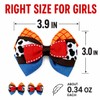 Danyarts 6 Pack Cowboy Hair Bows for Girls, Western Cowgirl