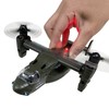 Cool! Osprey Airplane Transport Toy with Light, Sound, Transformation, Propeller,