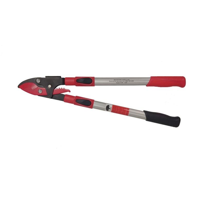 Ironwood Tool Company IW1420 Geared Bypass Lopper, Replaceable Blades, Telescopic
