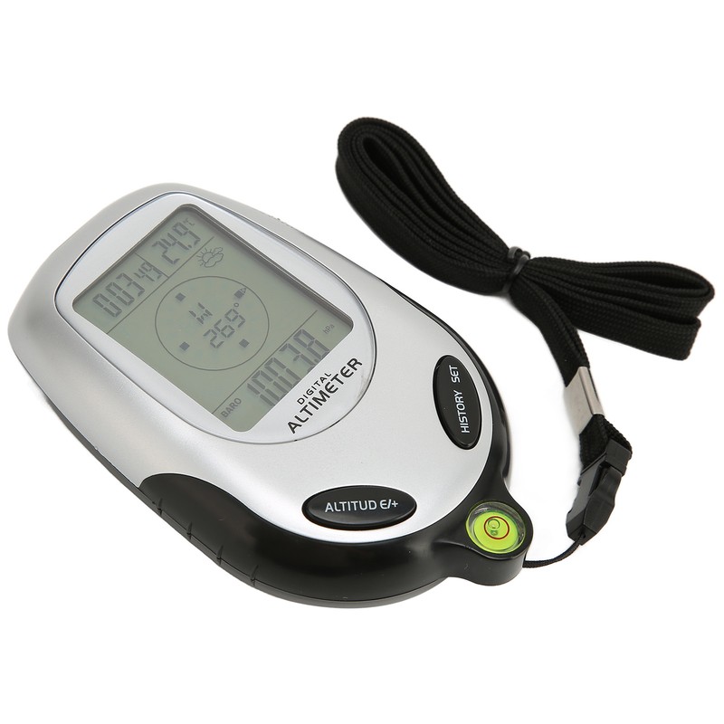 Multifunctional Electronic Dial Digital LCD Altimeter Compass Barometer Weather Forecast