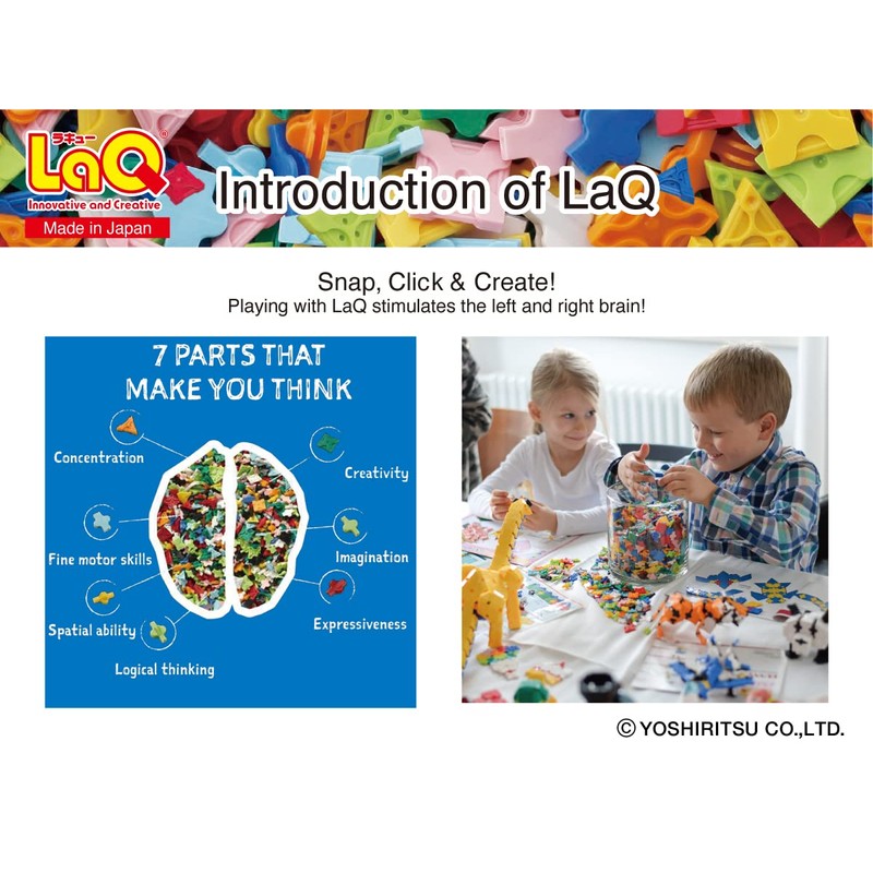 Yoshiritsu LaQ Basic 85/Experience Pack (3D)