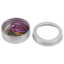 9Pcs Spiral Cable Knitting Needle with Storage Box, Spiral Cable Knitting Needle, Metal Circular Knitting Needle Cable Needle Shawl Pin with Storage Box, for Knitting