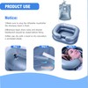 Inflatable Shampoo Basin and Bedside Shower Water Bag– Portable Hair