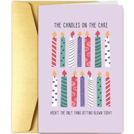 Dirty Birthday Card for Him, Boyfriend Bday Card, Naughty Gifts for Husband Partner Men
