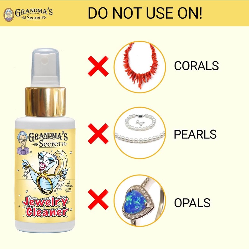 Grandma's Secret limpiador de joyas, 3 onzas (Расk оf 2)