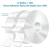 Reutilizable Nano Tape de 5M, 2 rollos Nano Cinta Doble