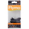 Flymo FLY014 x6 Plastic Lawnmower Blades for Hover Vac, Mow