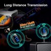 Wireless Guitar System UHF Wireless Transmitter Receiver for Electric Guitar Bass Acoustic