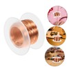 DOITOOL 1 Roll Soft Copper Wire Durable Copper Wire for