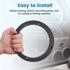 NuIth 5 Inch Speaker Spacer Adapter Ring Mounting Bracket, Auto