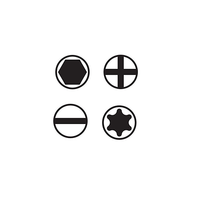 Wiha SB351 PG9X POCKETSTAR screwdriver set (25295)