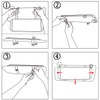 Car Visor Sunshade, WANPOOL Car Visor Anti-Glare Sunshade Extender for