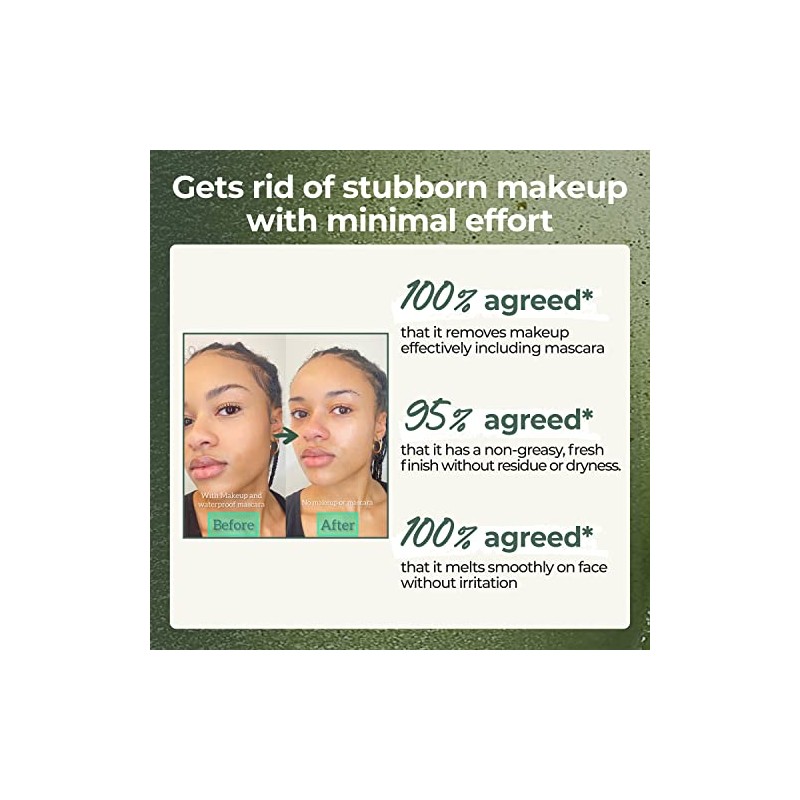 numbuzin No.3 Pore & Makeup Cleansing Balm with Green Tea
