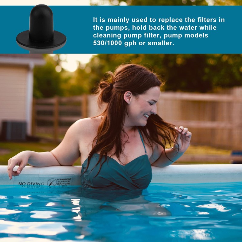 KINBOM Pool Plug Replacement, Compatible with Intex and Bestway, Filter