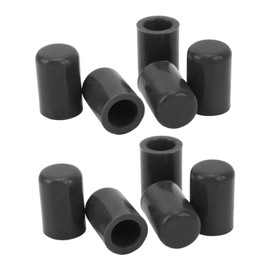 10Pcs Automotive Intake Vacuum Hose Cover Kit 16mm Inner Diameter Car Vacuum Hose Caps Black
