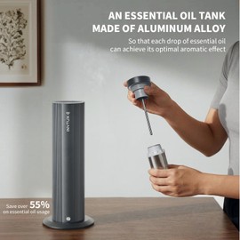 Waterless Essential Oil Diffuser Corded Diffuser with Hotel Collection Diffuser Oil, Scent Diffuser Starter Kit Cold Air Diffuser Oil Machine 1000 Sq Ft Coverage for Home Office Lobby Hotel
