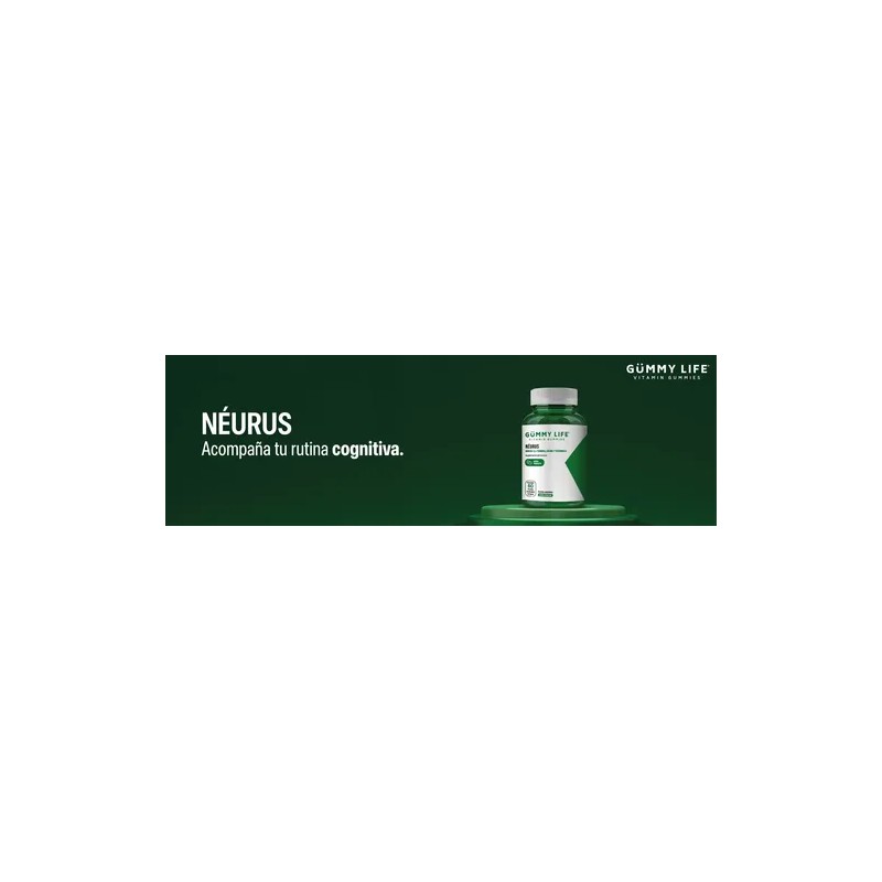 Gummy Life - Néurus 60 Gomitas Omega 3, L-teanina, Colina