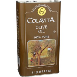 Colavita Olive Oil Tin, 101.4 Fluid Ounce