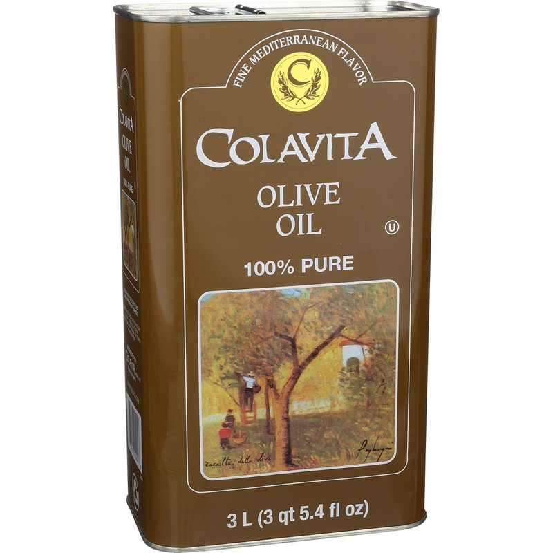 Colavita Olive Oil Tin, 101.4 Fluid Ounce