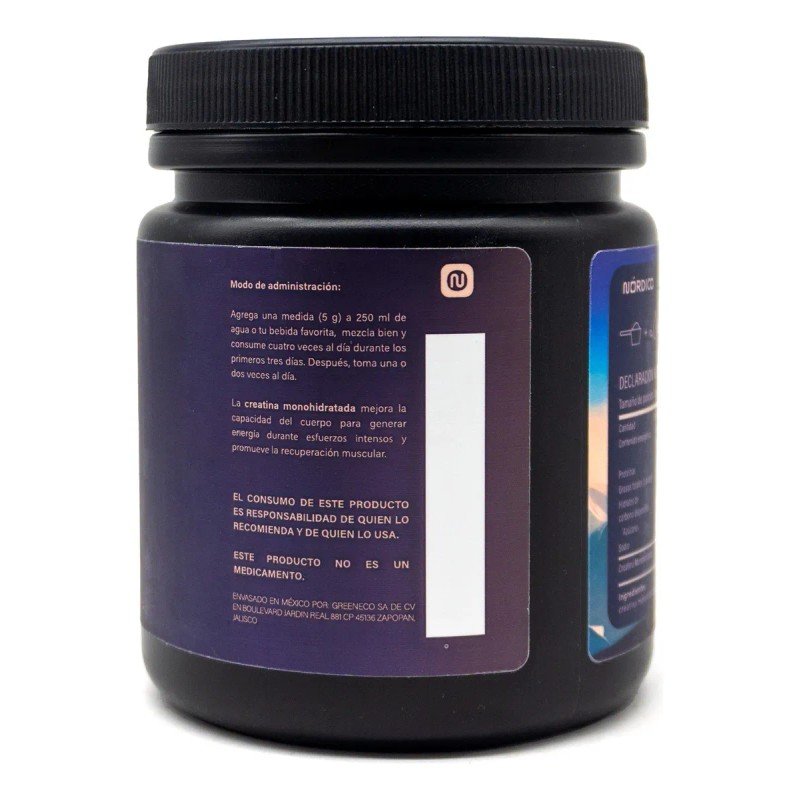 Nórdico® - Creatina Monohidratada, Alta Pureza, 450 Gramos.