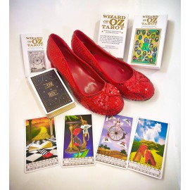 Wizard of Oz Tarot cards deck 78, Gold-Gilded Edges,  2.75 x 4.75 inches