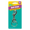 Lucky Line 2-1/8" Bolt Snap Nickel Plated Zinc (45101)