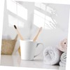 IWOWHERO 2Pcs Bamboo Toothbrushes with Soft Bristles for Adults Natural