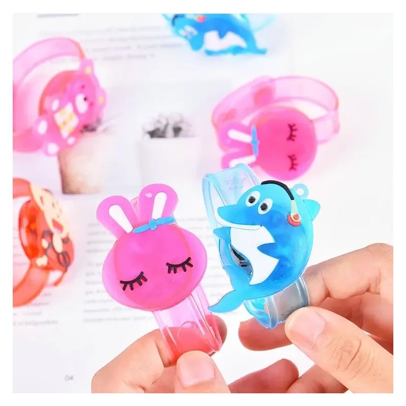 30 Pulseras Con Luces Led Para Niños Que Brillan