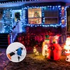 EBaokuup 120 Pcs Christmas Light Clips,Waterproof Gutter Light Hooks of