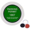 2 X Universal Car Parking Permit Holder/Road Tax Disc Holder - Easy Fit & Removal