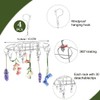 4Pcs Hanging Drying Rack for Herbs, Macrame Flower Drying Rack