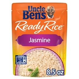 UNCLE BEN'S Ready Rice: Jasmine Rice , Ready to Heat 8.5 Oz Pouches, Pack of 6