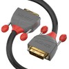 LINDY 36221 DVI-D Dual Link Cable - Anthra Line Black,
