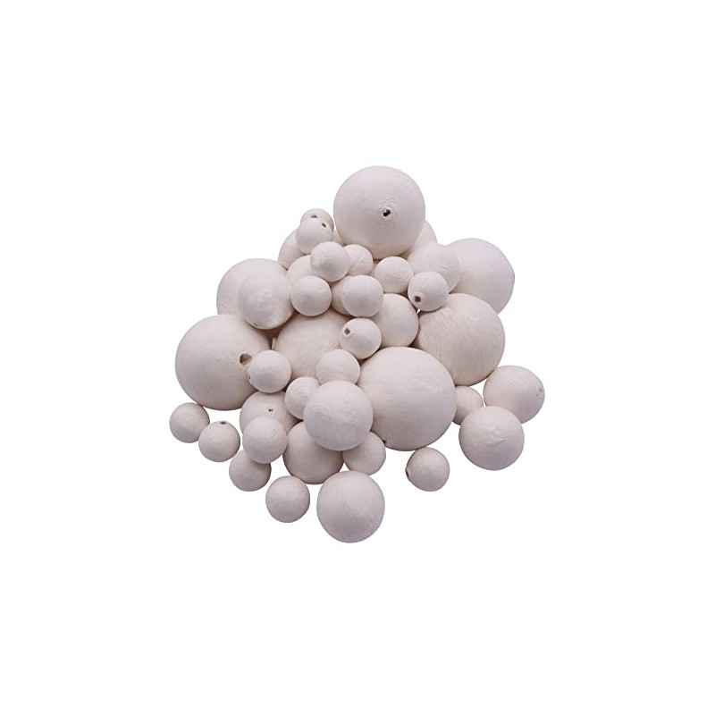 Craftplay Compressed Paper Balls | White | Choose a Pack