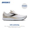 Brooks Brooks Men's Ghost 16 Neutral Running Shoe - White/Cream/Pink