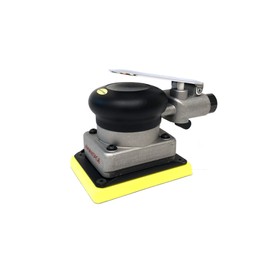 AirVANTAGE Industrial-Grade Orbital Pneumatic 3" x 4" Jitterbug Air Sheet Sander Non-Vacuum, 1/4 in. NPT Air Inlet (NV: PSA Vinyl)