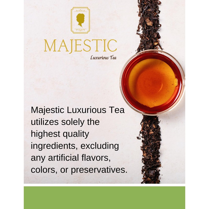 Majestic Tea_ APPLE SPICE | Black Tea | Natural ingredients|