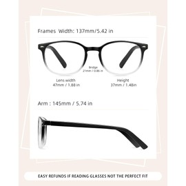 JOLISU 5 Pack Reading Glasses For Women,Blue Light Blocking Computer Reader Spring Hinge Eyeglasses (3.75)