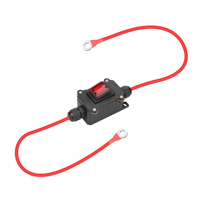 10AWG DC 12V Inline Switch, daitoku DC 5-24V DPST Dual