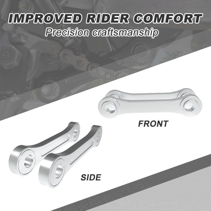 Xitomer 0-1.77'' Adjustable Lowering kit Fit for DRZ400 DRZ400E DRZ400S