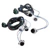 Tail Lamp Wiring Harness Driver and Passenger Side Fit for