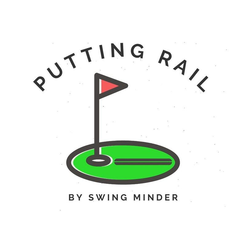 Swing Minder Putting Rail & Golf Stance Training Aid 2-in-1