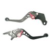 XIAMI Black CNC 6 Position Shorty Brake Clutch Lever for