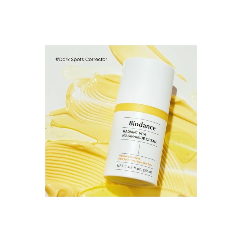 Biodance Radiant Vita Niacinamide Cream Brightening Dark Spot Correcting Hydrating