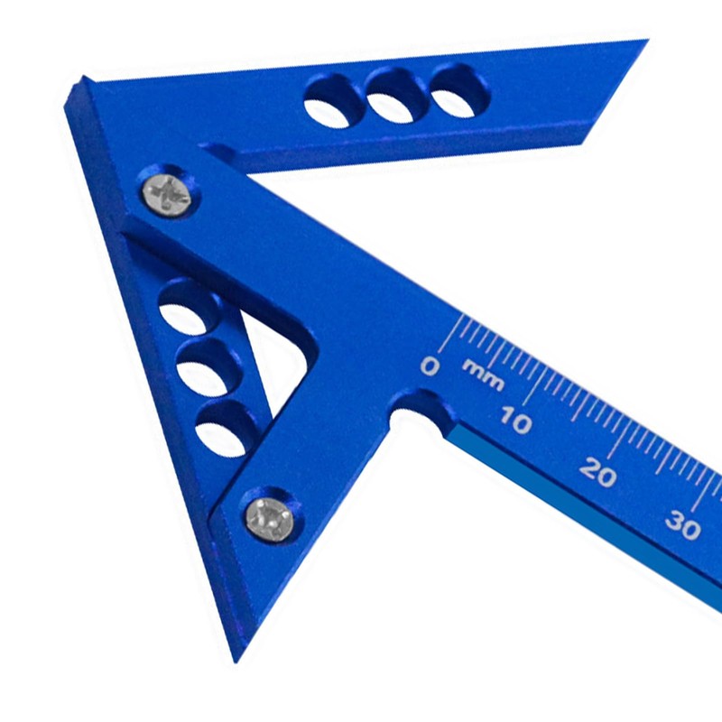 Centre Scriber, Metric Centre Scribing Gauge, 45 90 Degree Aluminium