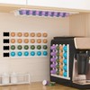 MATT SAGA K Cup Holder Self-Adhesive Mounted Coffee Pod Stands,