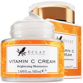 𝗢𝗥𝗚𝗔𝗡𝗜𝗖 Crema Hidratante de Vitamina C - Crema Antienvejecimiento 3X MÁS POTENTE con 20% de Vitamina C para reducir las arrugas/líneas/envejecimiento - 100% VEGANA Y DESARROLLADA POR DERMATÓLOGOS